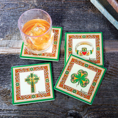 Ireland Coaster Set - Creative Irish Gifts