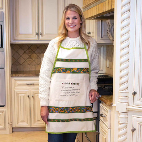 May The Road Rise To Meet You Kitchen Apron - Creative Irish Gifts