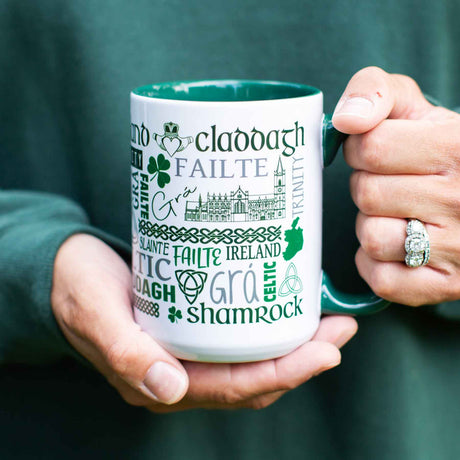 Celtic Word Wrap Mug - Creative Irish Gifts