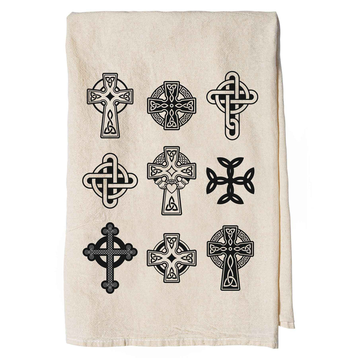 Celtic Cross Tea Towel - Creative Irish Gifts
