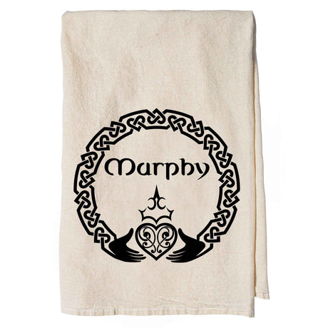 Personalized Claddagh Tea Towel - Creative Irish Gifts