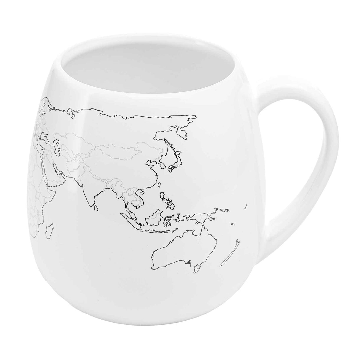 World Map Mug - Creative Irish Gifts