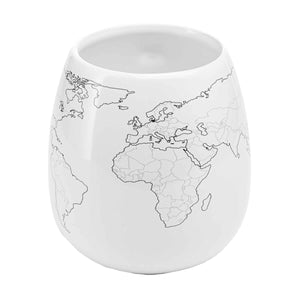 World Map Mug - Creative Irish Gifts