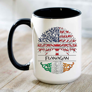 Personalized American Born Mug - Creative Irish Gifts