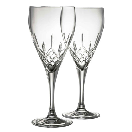 Galway Crystal Longford Red Wine Pair - Creative Irish Gifts