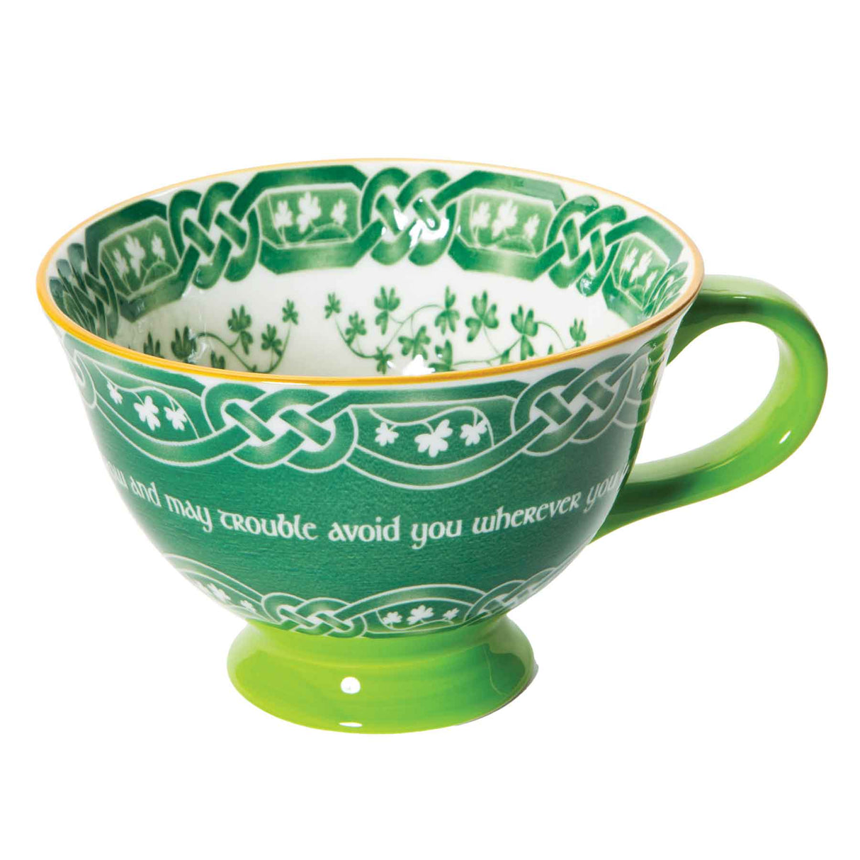 May Your Blessings Outnumber Latte Mug - Creative Irish Gifts