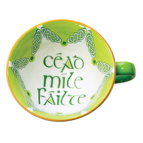 Cead Mile Failte Latte Mug - Creative Irish Gifts