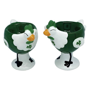 KG650 Murphy's Hens Pair of Egg Cups Studio Creative Irish Gifts