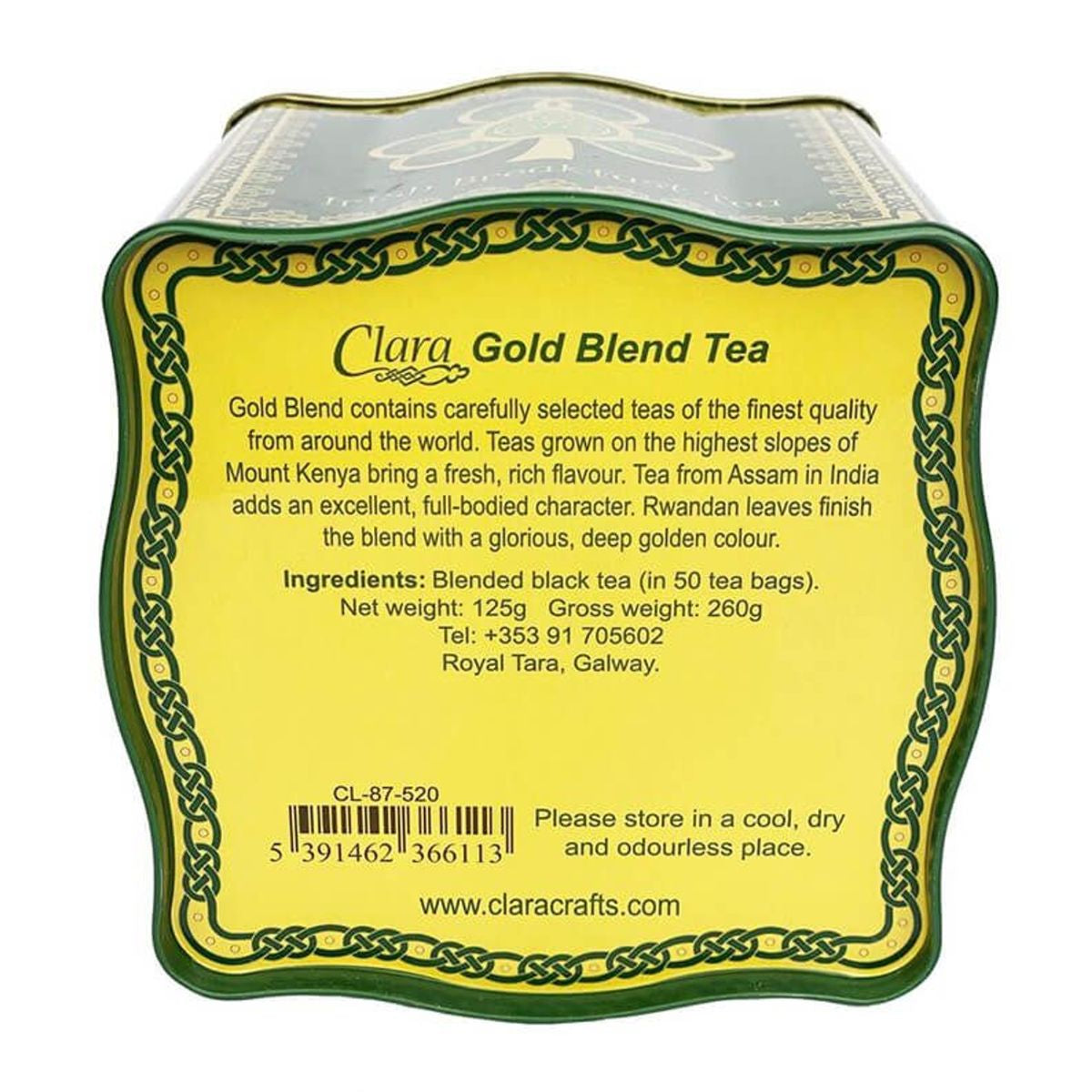 KG652 Traditional Irish Breakfast Tea, 50 TeaBags Creative Irish Gifts.com