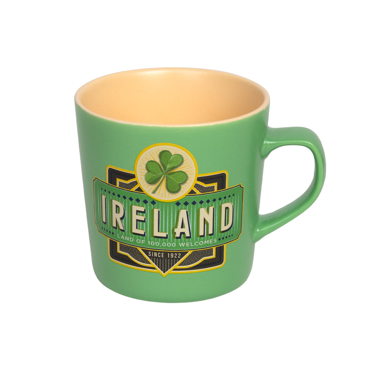 KG719 Land of Welcomes Ceramic Irish Mug Creative Irish Gifts.com