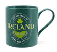 KG725 Bone China Republic of Ireland Mug, Green Creative Irish Gifts.com