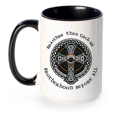 Police Celtic Cross Mug - Creative Irish Gifts