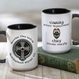 Police Celtic Cross Mug - Creative Irish Gifts