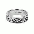 KJI-PRS5953 Wedding Band with Celtic Endless Knotwork Creative Irish Gifts
