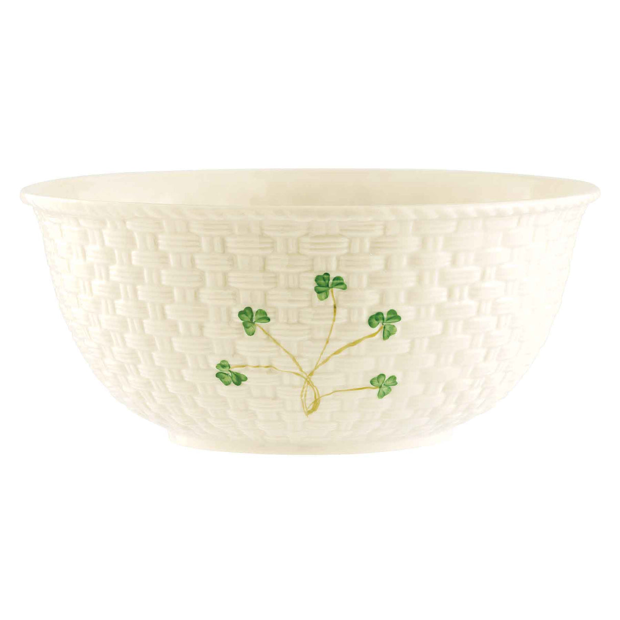 Belleek Classic Shamrock Mixing Bowl - Creative Irish Gifts