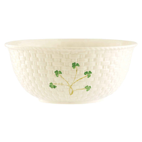 Belleek Classic Shamrock Mixing Bowl - Creative Irish Gifts