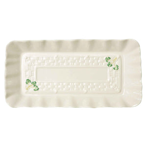 Belleek Classic Shamrock Tray - Creative Irish Gifts