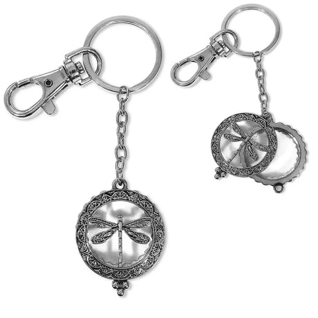 LCO-LK5006at/rd Celtic Dragonfly Design Magnifier Keychain  Creative Irish Gifts
