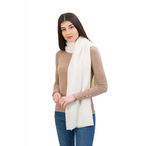 LLS100-900-OS Lambswool Poncho- Cream Creative Irish Gifts
