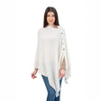 LLS100-900-OS Lambswool Poncho- Cream Creative Irish Gifts
