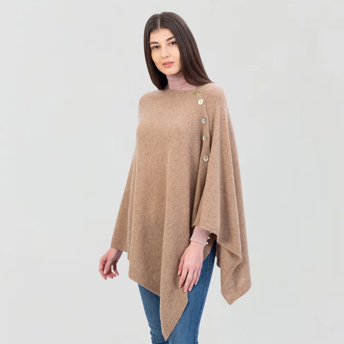 Pure Lambswool Fisherman Shawl