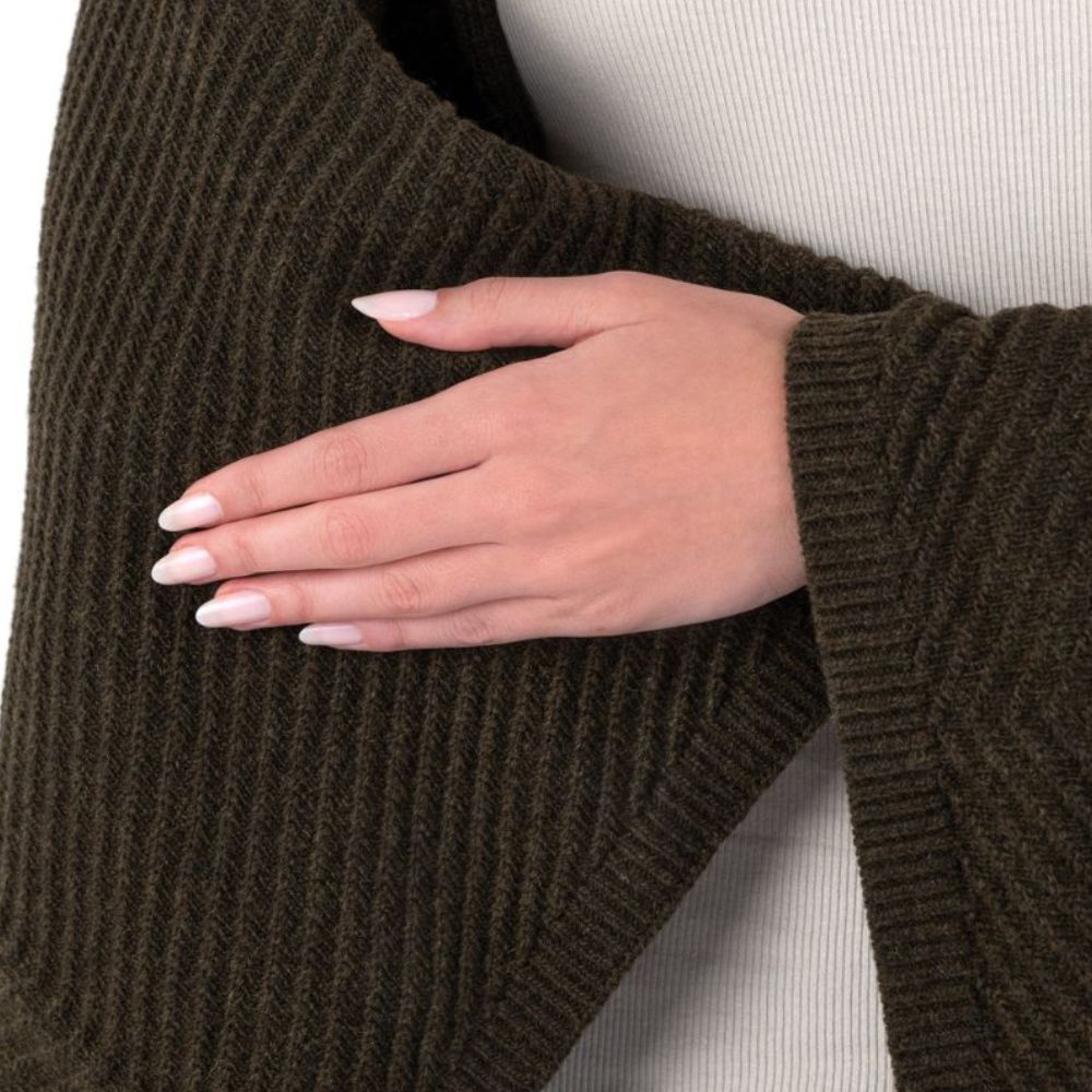 LLS109-901-OS Lambswool Shawl- Green Studio Creative Irish Gifts
