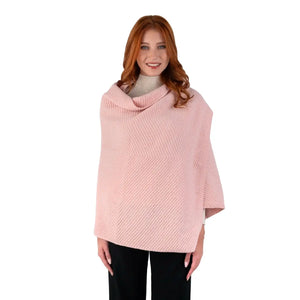 LLS109-908-OS Lambswool Shawl- Pink Creative Irish Gifts
