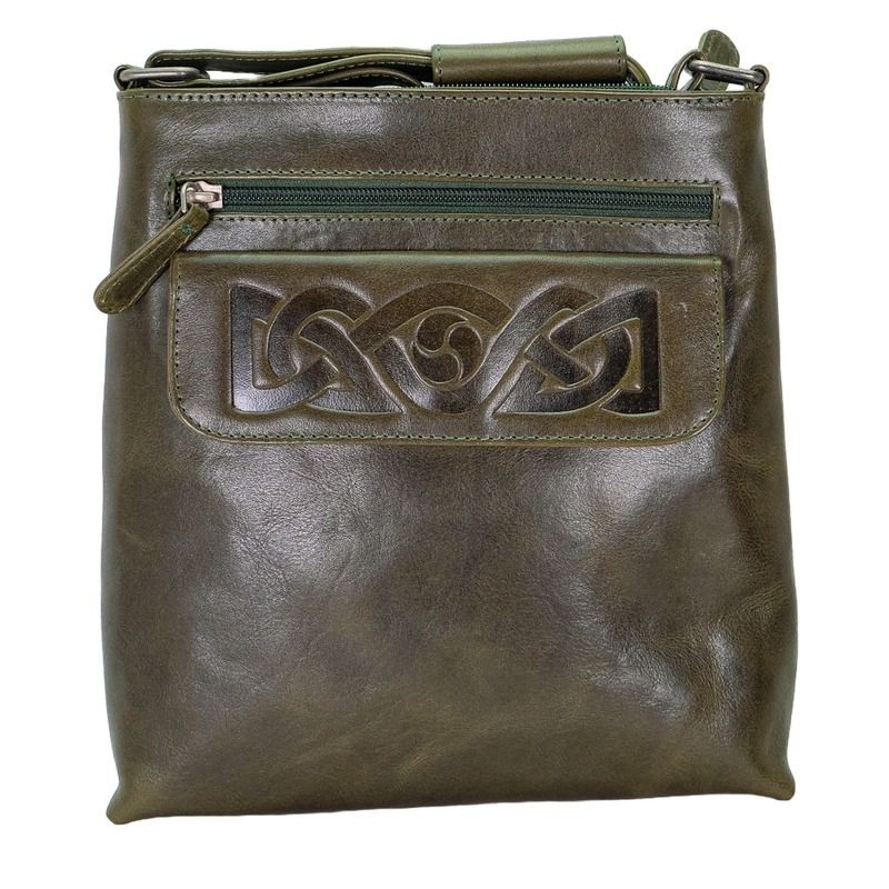 Handcrafted Genuine Leather Celtic Bag Creative Irish Gifts