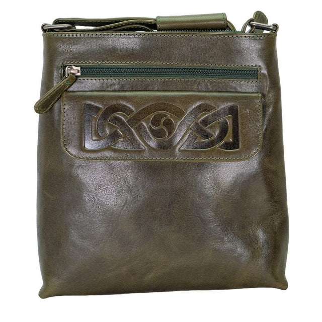 Handcrafted Genuine Leather Celtic Bag Creative Irish Gifts