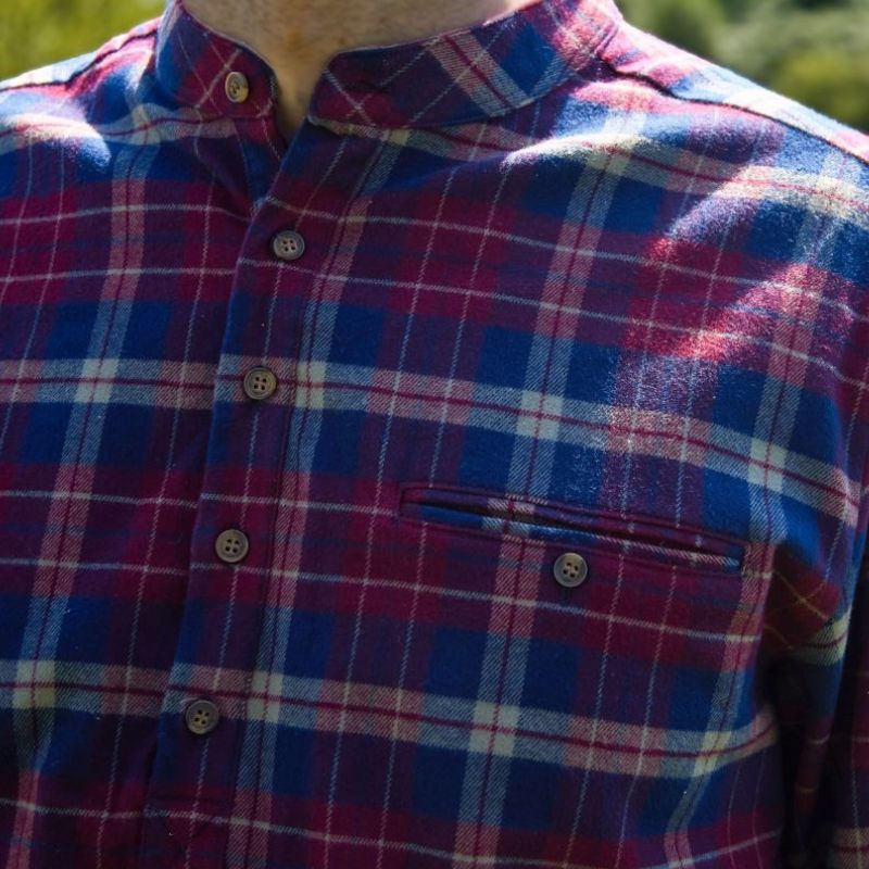 LV-FCGFS-LV10-Men's Traditional Irish Grandfather Shirt Lifestyle Creative Irish Gift