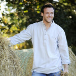 LV-FCGFS-LV11 Men's Traditional Irish Grandfather Shirt Creative Irish Gifts
