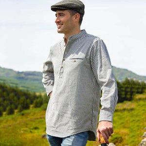 LV-FCGFS-LVC-Men's Traditional Irish Grandfather Shirt Lifestyle Creative Irish Gift