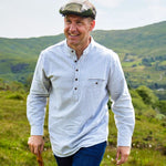 LV-FCGFS-LVD-Men's Traditional Irish Grandfather Shirt Lifestyle Creative Irish Gift