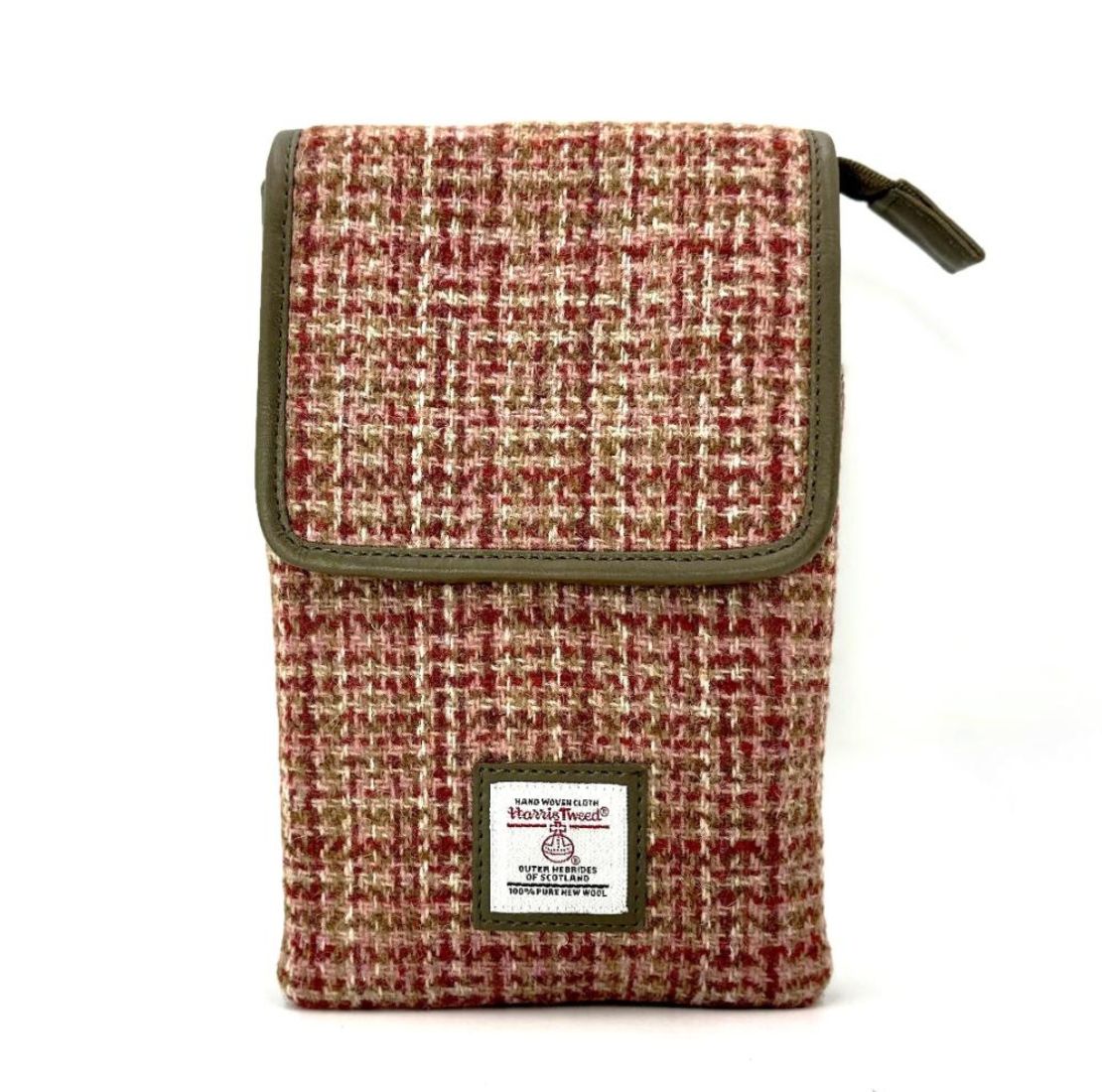Ladies Harris Tweed Small Crossbody Bag Maple Creative Irish Gift