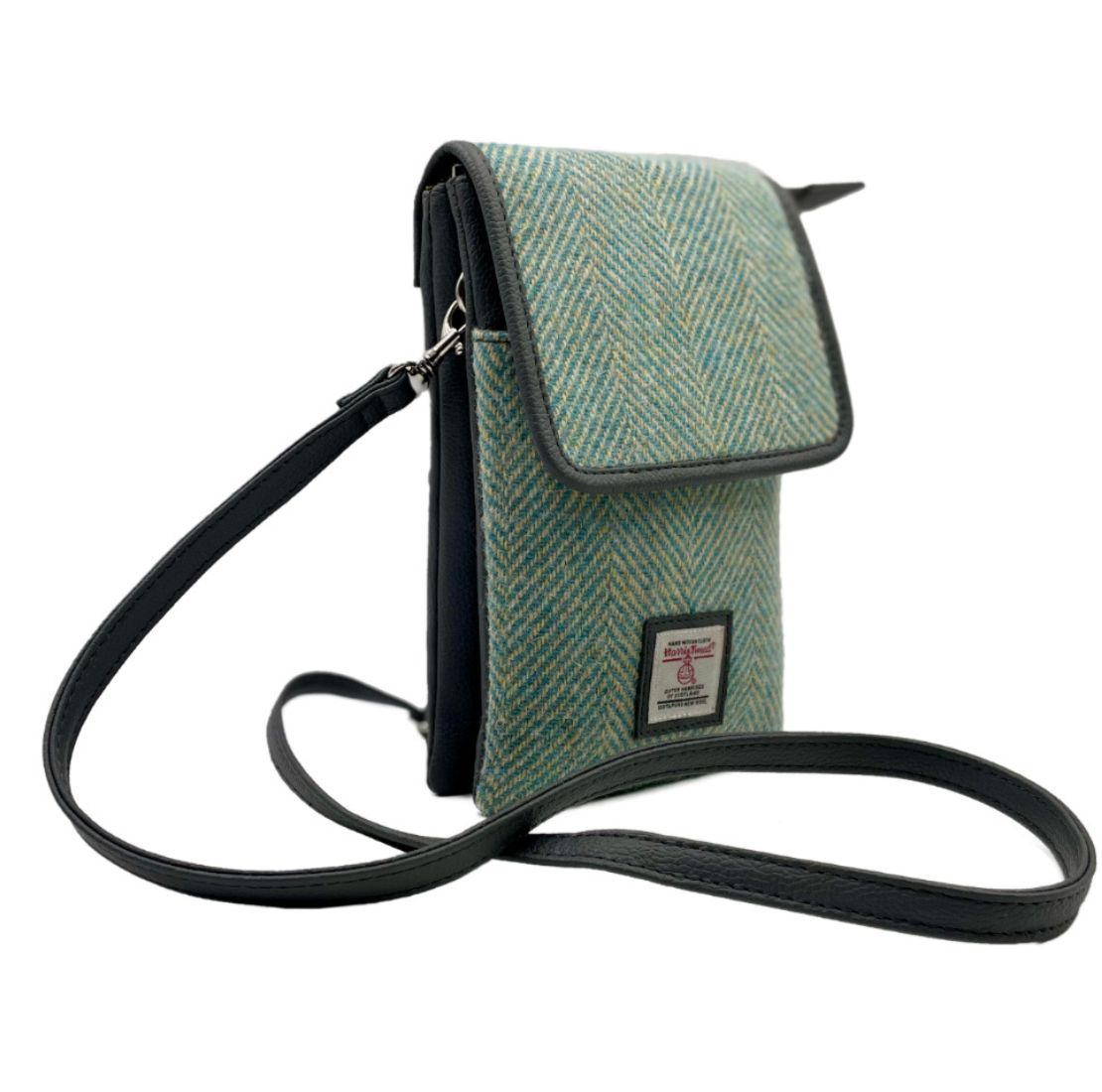 Ladies Harris Tweed Small Crossbody Bag Creative Irish Gift