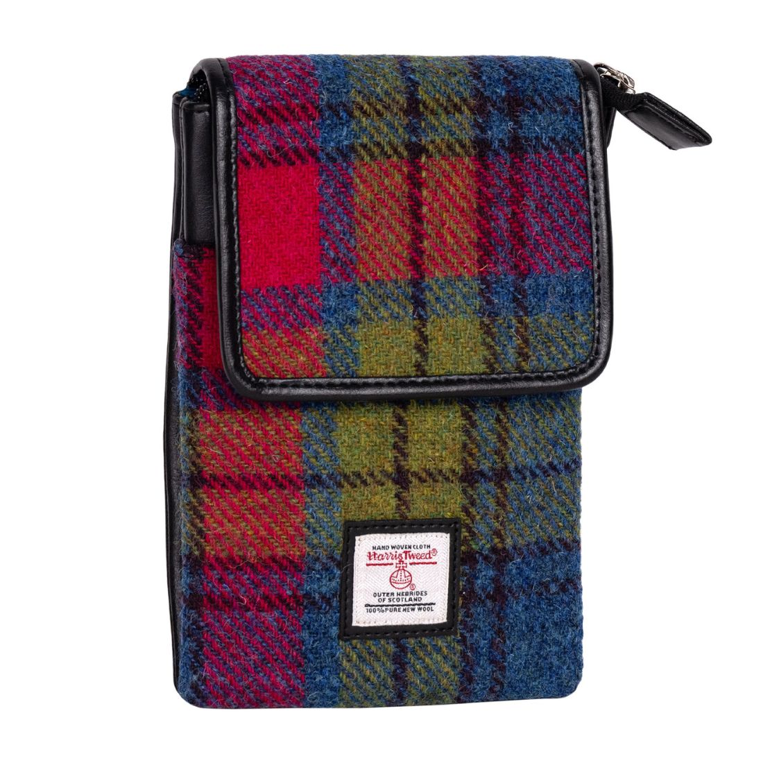 Ladies Harris Tweed Small Crossbody Bag Creative Irish Gift