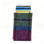MCS-CB2412 Handcrafted Harris Tweed & Vegan Leather Card Holder,  Creative Irish Gifts