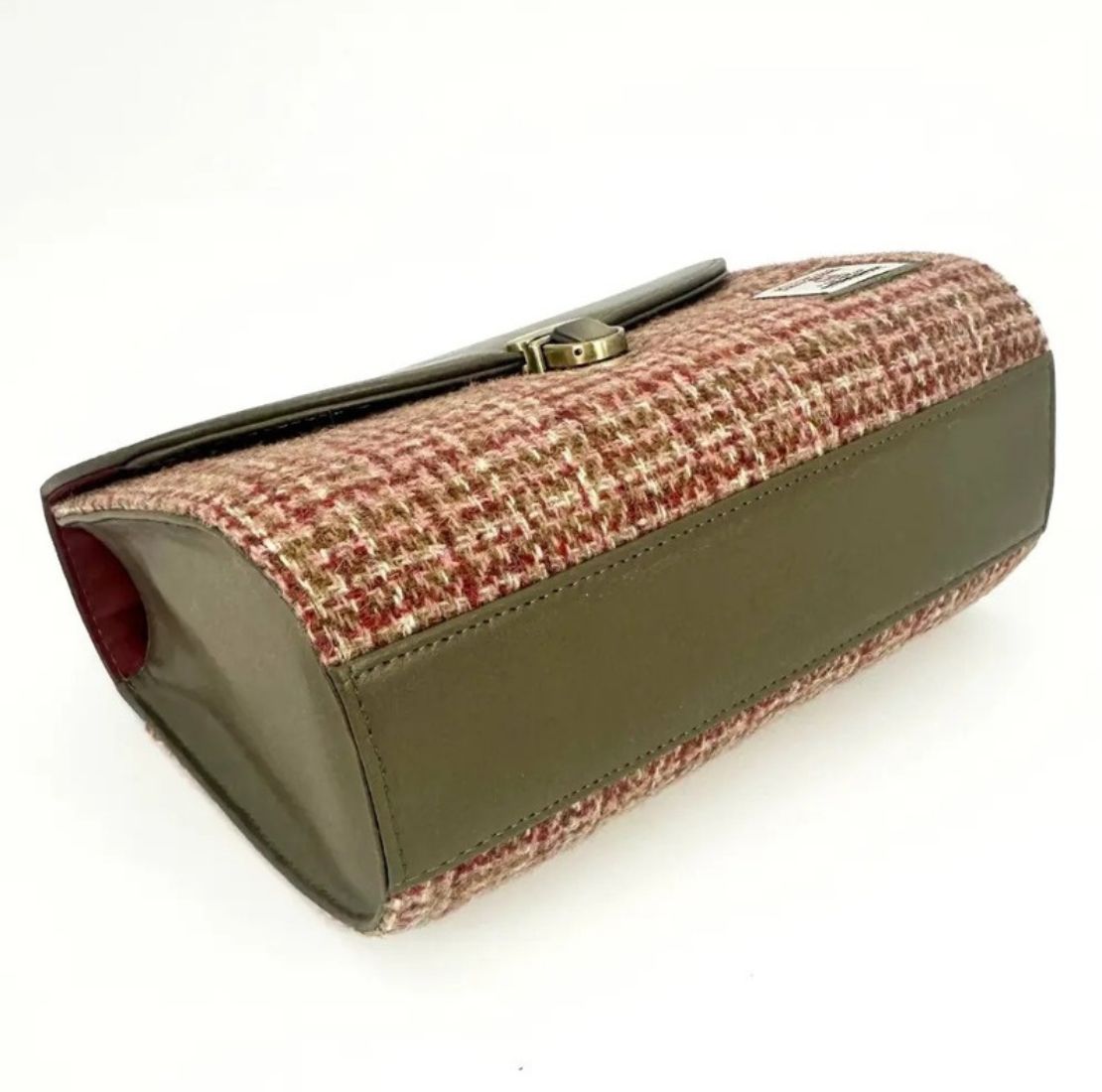 Harris Tweed and Vegan Leather Handbag Maple Creative Irish Gift