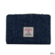 MCS-CB5004-SP516 Women's Genuine Harris Tweed Zip Wallet, Navy Creative Irish gift