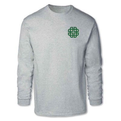 Celtic Shield Knot Long Sleeve Shirt - Creative Irish Gifts