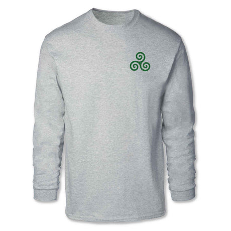 Celtic Triskele Long Sleeve Shirt - Creative Irish Gifts