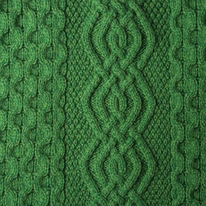 MT101-105-OS Aran Knit Honeycomb Throw Blanket CloselyGreen Creative Irish gift