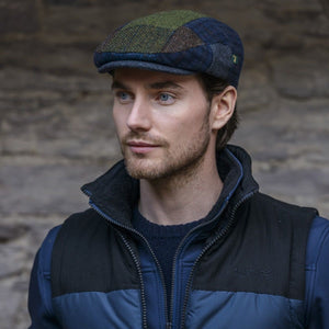 Irish Patchwork Flat Cap