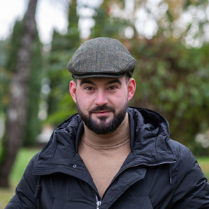 Irish Trinity Flat Cap, Green Tweed Creative Irish Gifts
