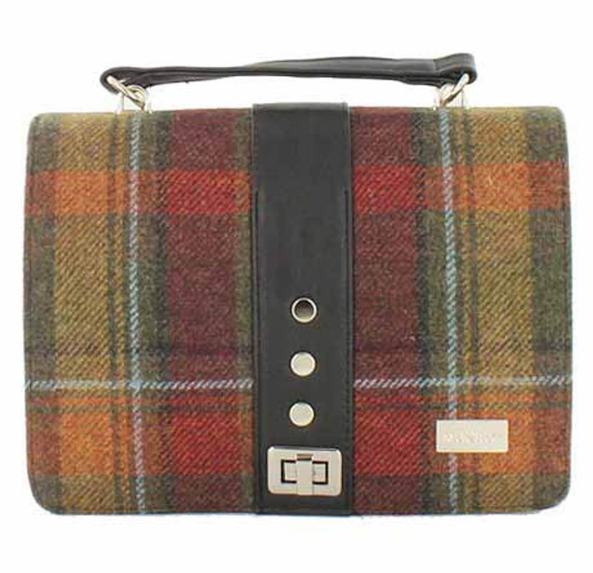 MWFB321 Irish Plaid Tweed Crossbody Handbag, Autumn Creative Irish gift.com