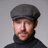 Men's Tweed Irish Kerry Cap, Grey  Lifestyle Creative Irish Gifts