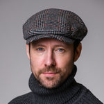Men's Tweed Irish Kerry Cap, Grey  Lifestyle Creative Irish Gifts