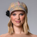 Women's Irish 8 Piece Hat with Rosette Detail, Fall Leaves Orange Pink  Creative Irish Gifts.com