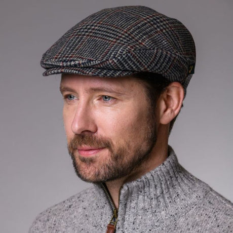 Irish Wool Flat Cap Grey Creative Irish Gift