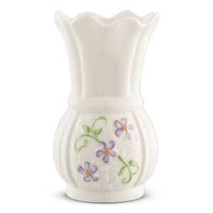 Belleek Classic Irish Flax Mini Vase - Creative Irish Gifts